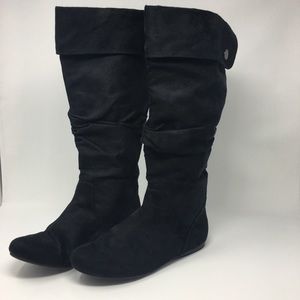 WOMENS TALL BLACK BOOTS